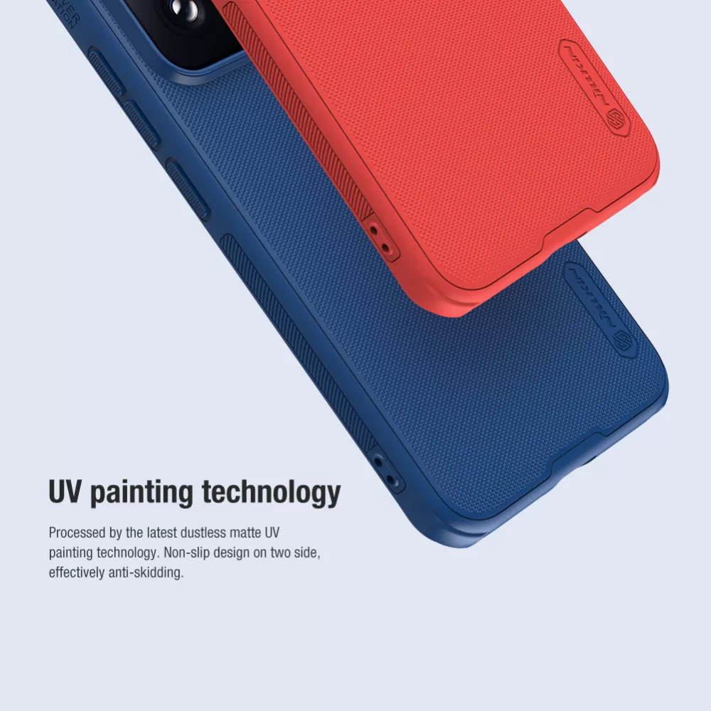 Xiaomi 14 skal röd NILLKIN SUPER FROSTED SHIELD PRO