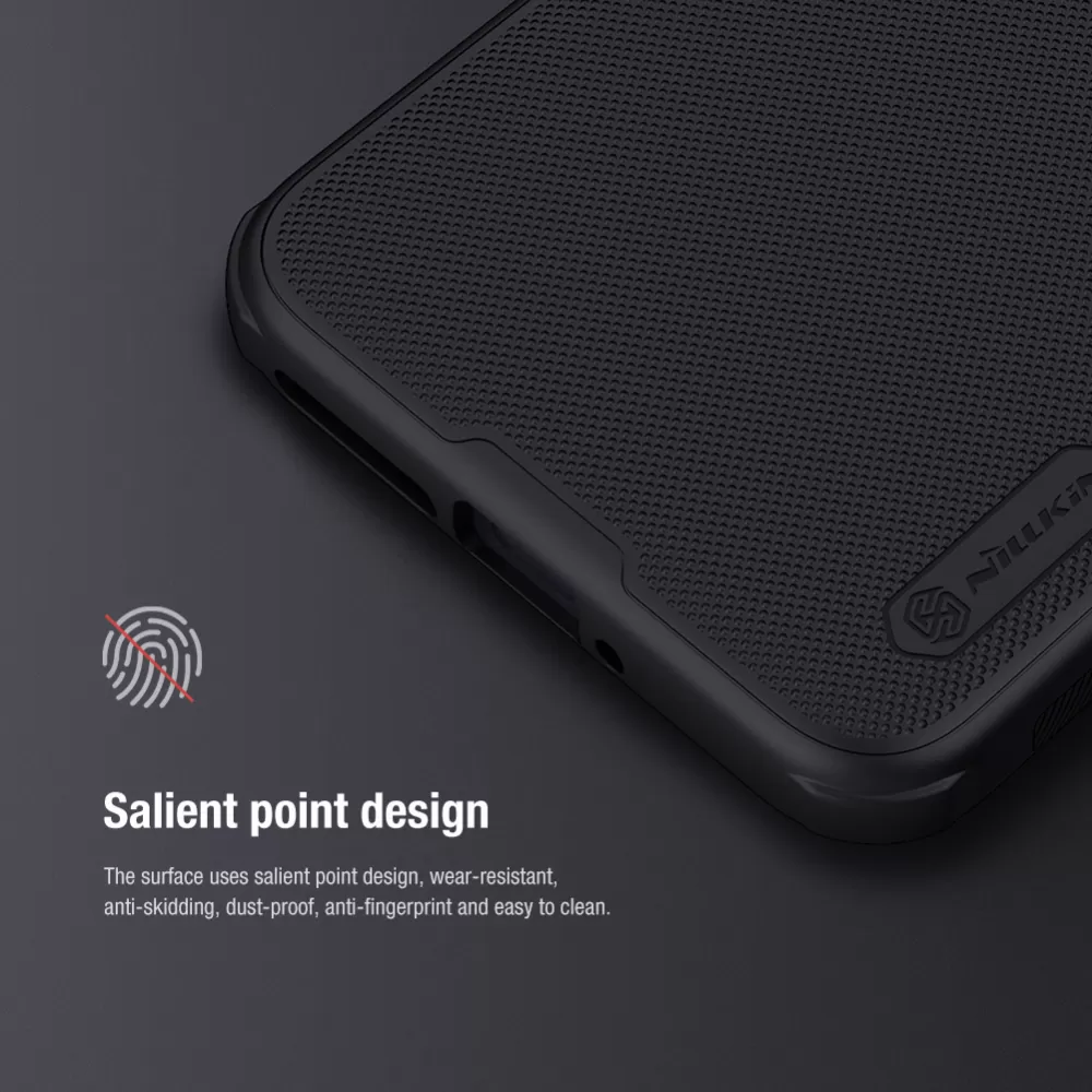 Xiaomi 14 skal röd NILLKIN SUPER FROSTED SHIELD PRO