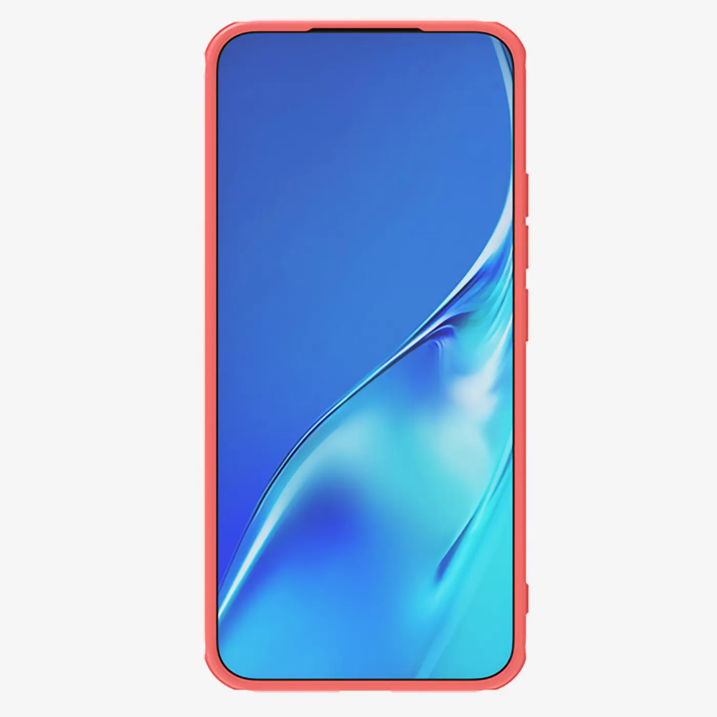 Xiaomi 14 skal röd NILLKIN SUPER FROSTED SHIELD PRO