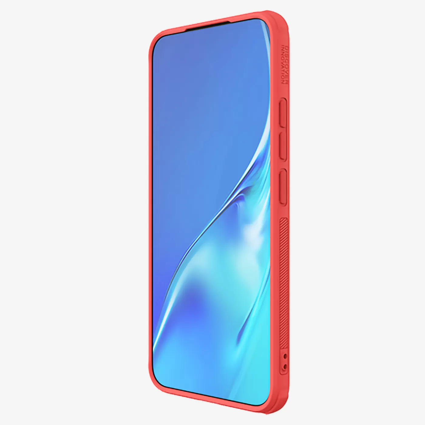 Xiaomi 14 skal röd NILLKIN SUPER FROSTED SHIELD PRO