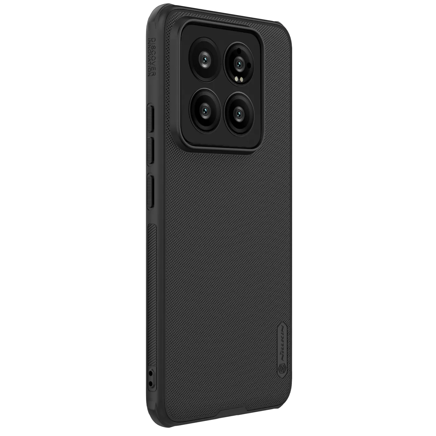 Xiaomi 14 Pro vāciņš melns NILLKIN SUPER FROSTED SHIELD PRO MAGNETIC