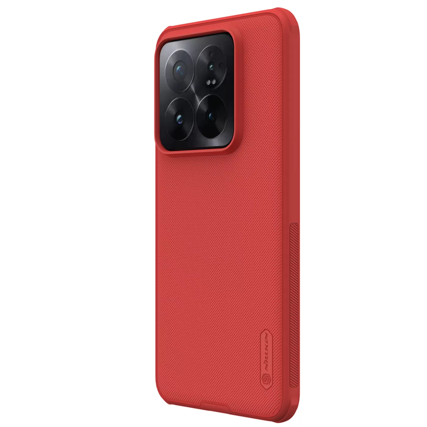 Xiaomi 14 Pro skal röd NILLKIN SUPER FROSTED SHIELD PRO
