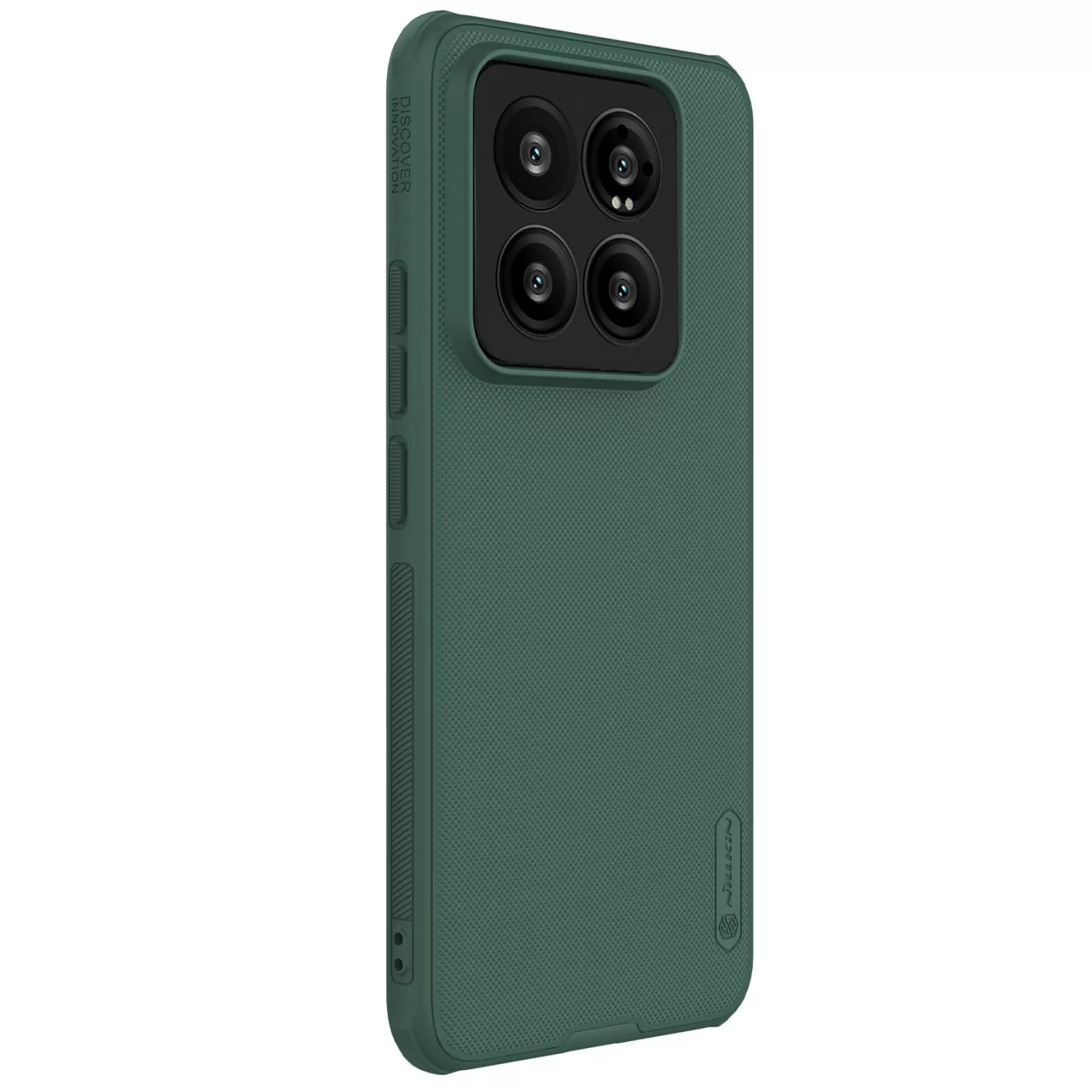 Xiaomi 14 Pro skal grön NILLKIN SUPER FROSTED SHIELD PRO MAGNETIC