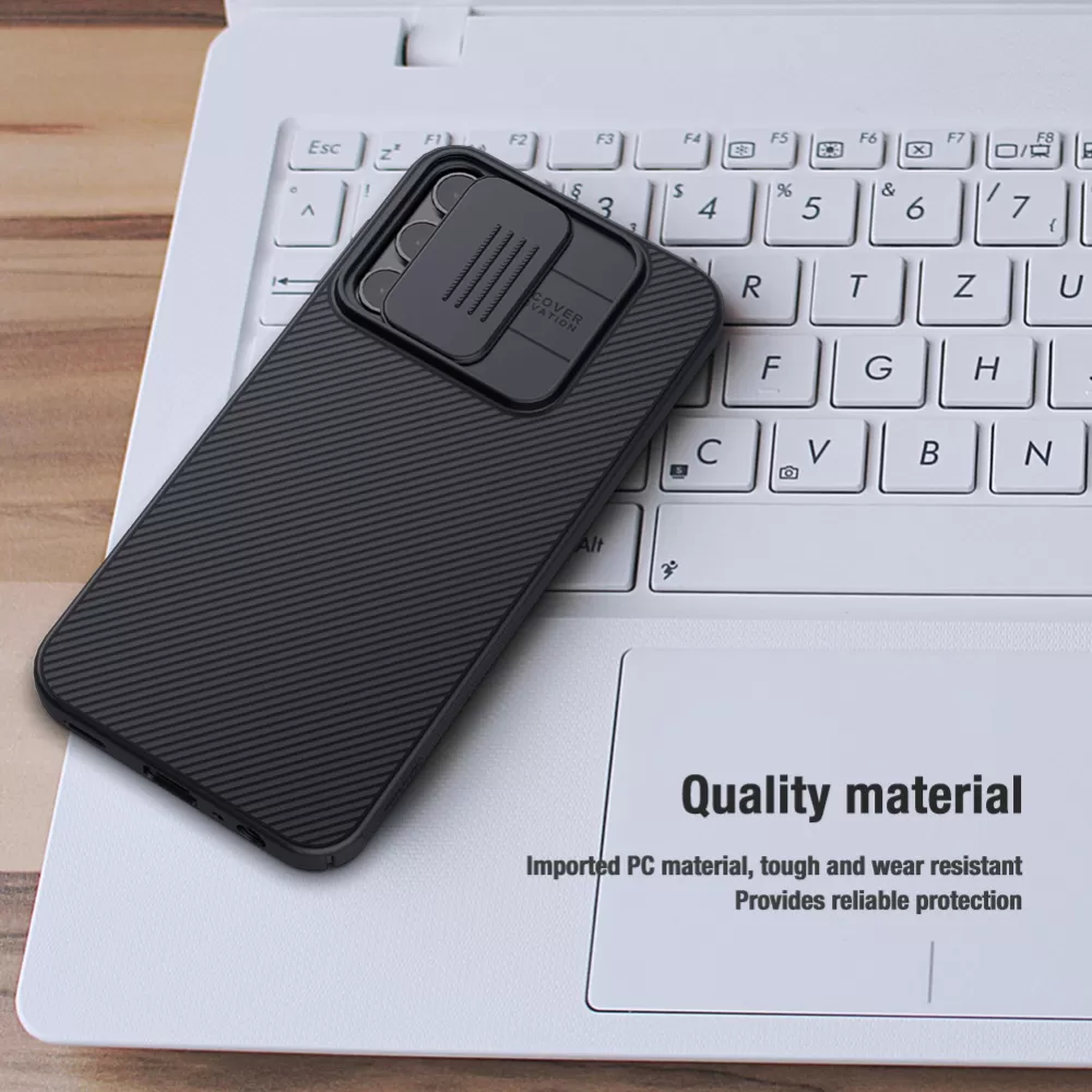 Samsung Galaxy A25 skal blå NILLKIN CAMSHIELD