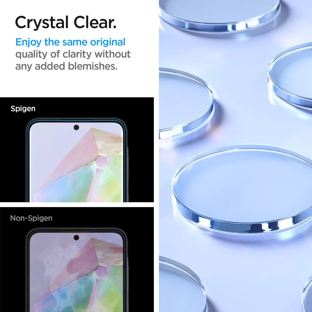 Samsung Galaxy A35 kaitseklaas  SPIGEN ALM GLAS.TR 2-PACK 5G