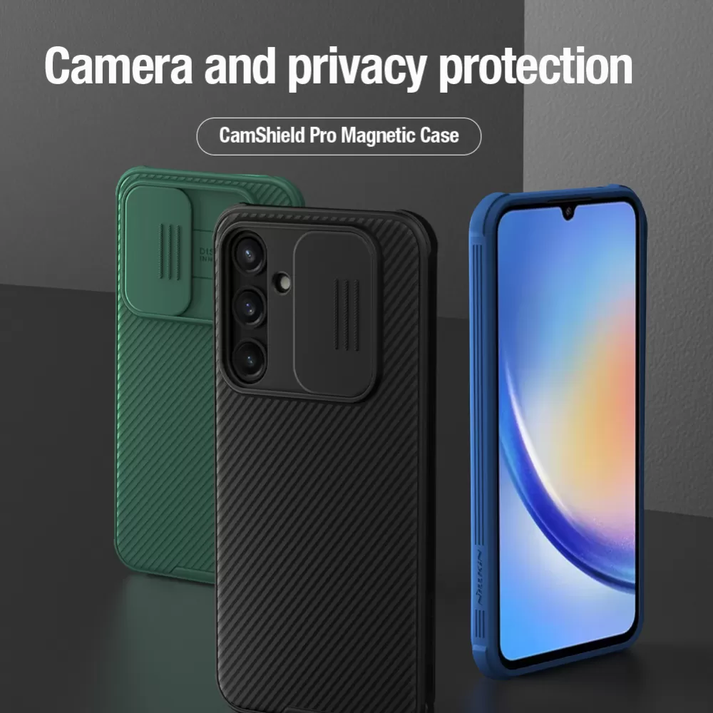Samsung Galaxy A35 suojakuori musta NILLKIN CAMSHIELD PRO