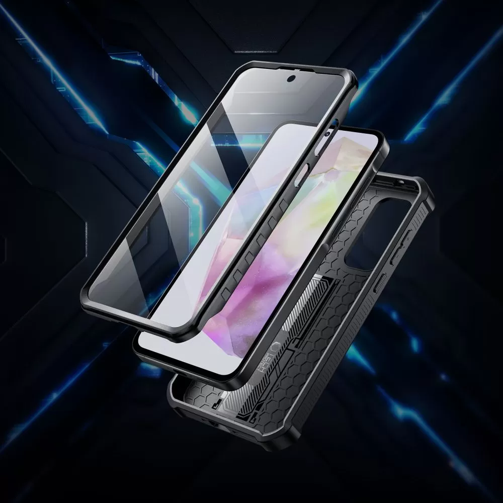 Samsung Galaxy A35 suojakuori musta TECH-PROTECT KEVLAR CAM+ 5G