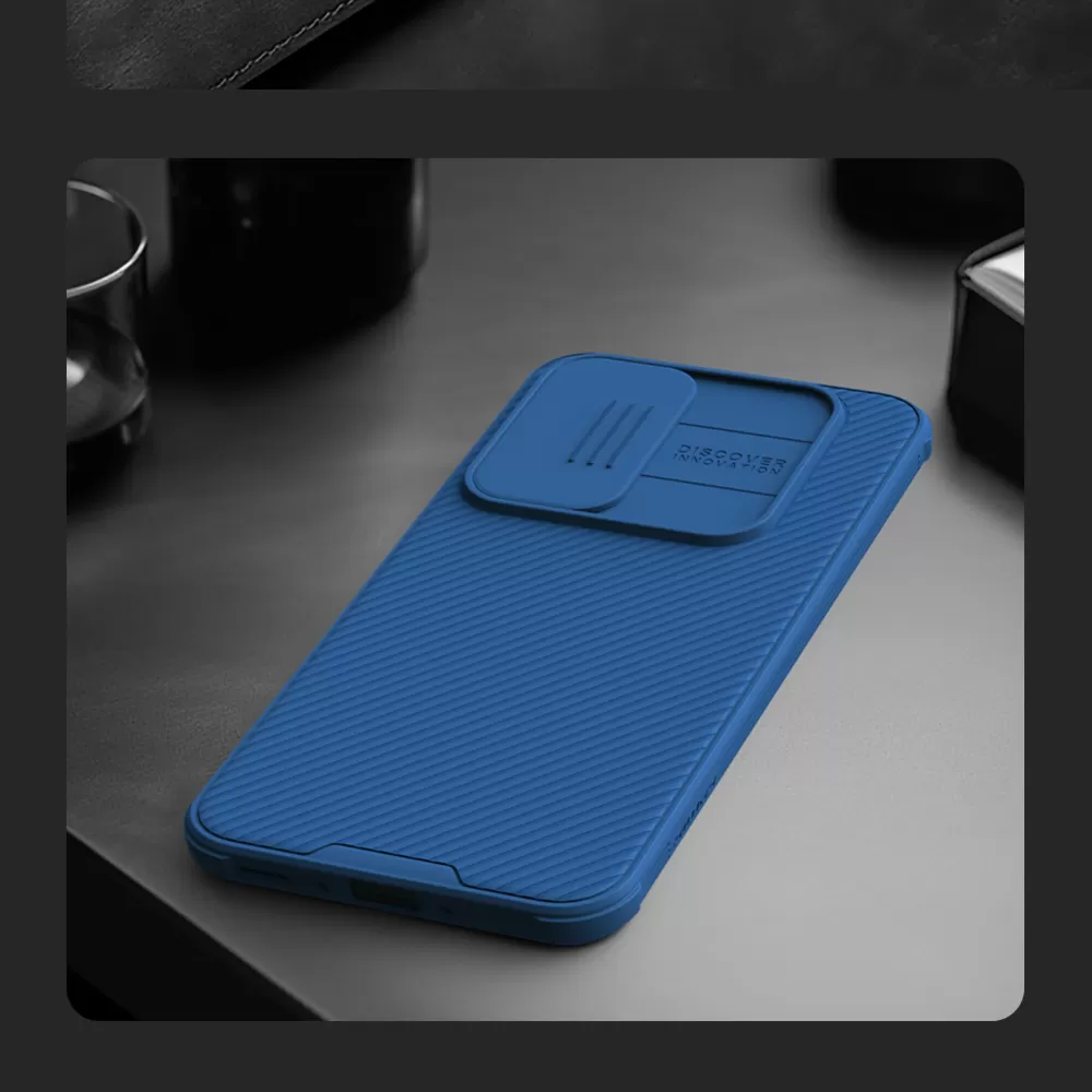 Samsung Galaxy A35 suojakuori sininen NILLKIN CAMSHIELD PRO