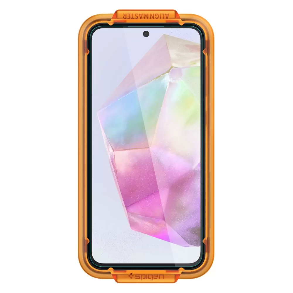 Samsung Galaxy A35 kaitseklaas  SPIGEN ALM GLAS.TR 2-PACK 5G