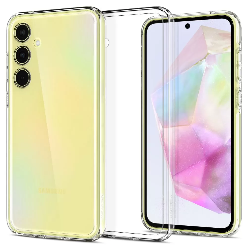 Samsung Galaxy A35 suojakuori läpinäkyvä SPIGEN ULTRA HYBRID 5G