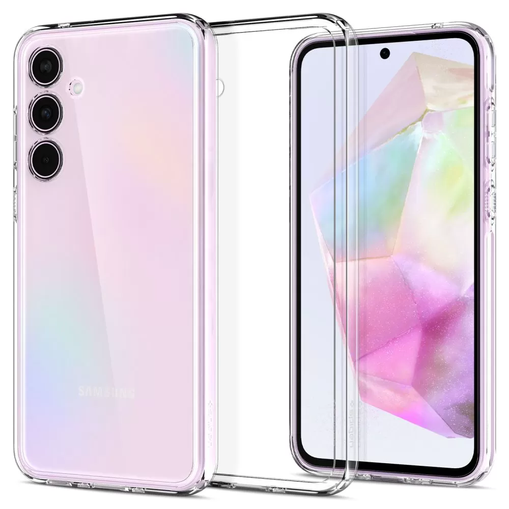Samsung Galaxy A35 suojakuori läpinäkyvä SPIGEN ULTRA HYBRID 5G