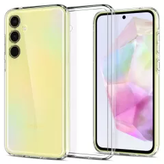 Samsung Galaxy A35 suojakuori läpinäkyvä SPIGEN ULTRA HYBRID 5G