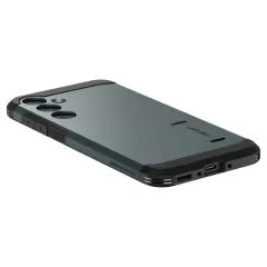 Samsung Galaxy A35 suojakuori vihreä SPIGEN TOUGH ARMOR 5G