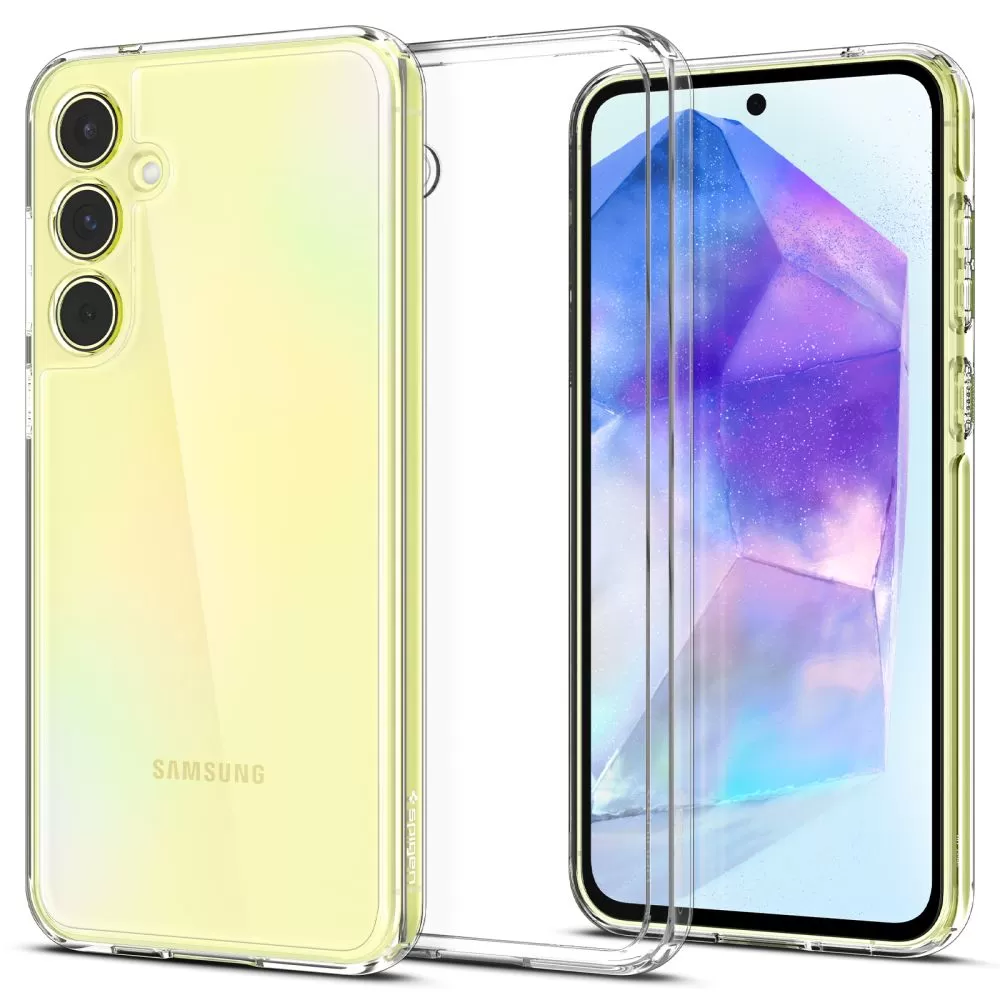 Samsung Galaxy A55 чехол прозрачный SPIGEN ULTRA HYBRID 5G