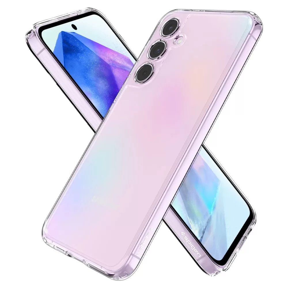 Samsung Galaxy A55 чехол прозрачный SPIGEN ULTRA HYBRID 5G