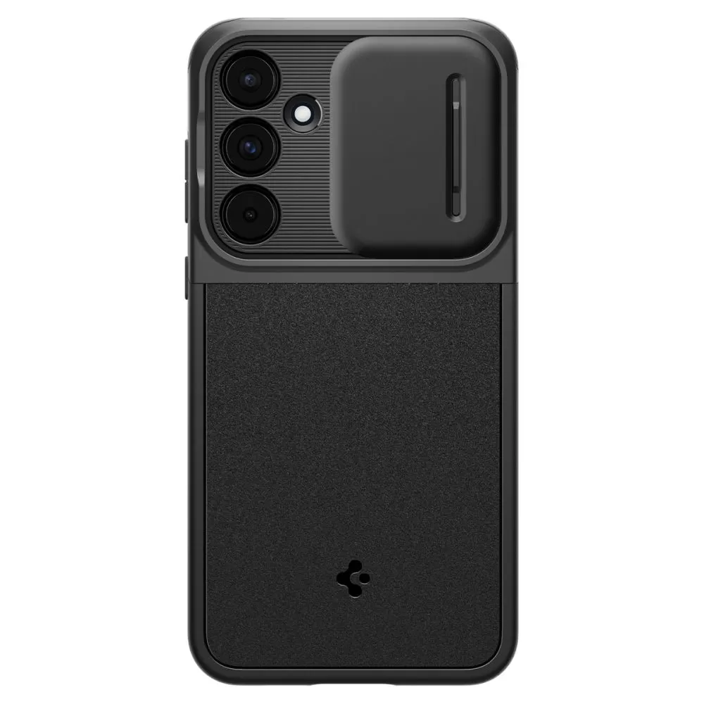 Samsung Galaxy A55 чехол черный SPIGEN OPTIK ARMOR 5G