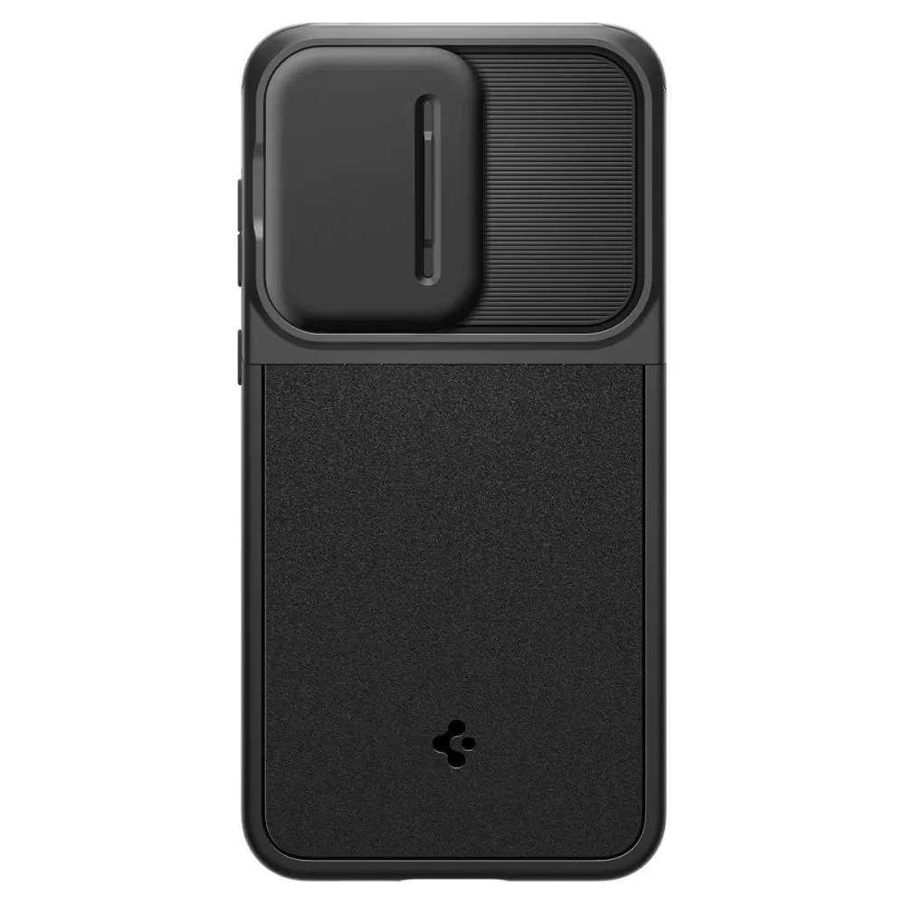 Samsung Galaxy A55 чехол черный SPIGEN OPTIK ARMOR 5G