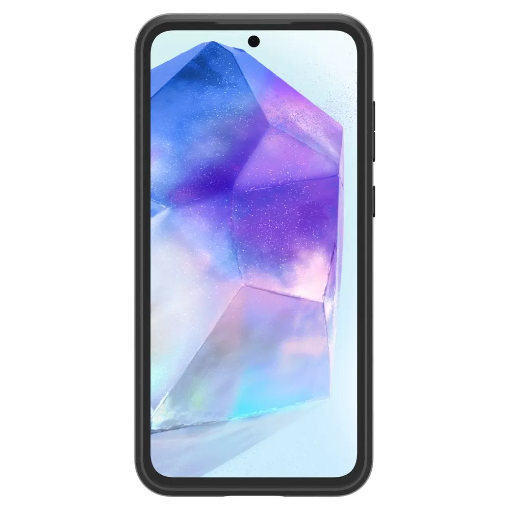 Samsung Galaxy A55 чехол черный SPIGEN OPTIK ARMOR 5G