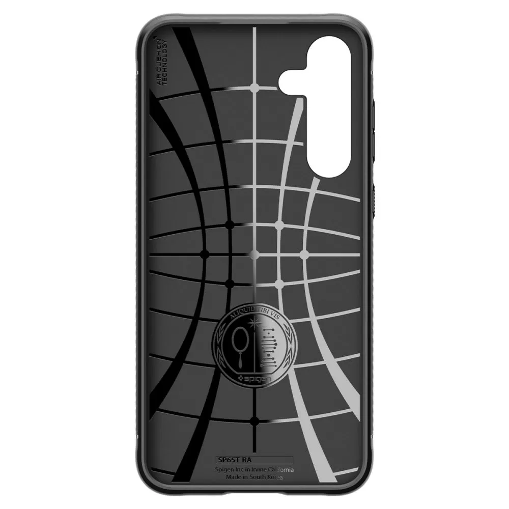 Samsung Galaxy A55 чехол черный SPIGEN RUGGED ARMOR 5G