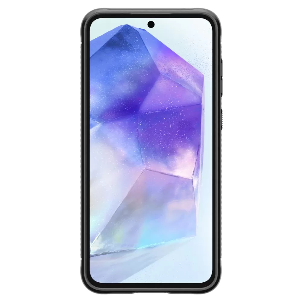 Samsung Galaxy A55 чехол черный SPIGEN RUGGED ARMOR 5G