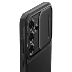 Samsung Galaxy A55 чехол черный SPIGEN OPTIK ARMOR 5G