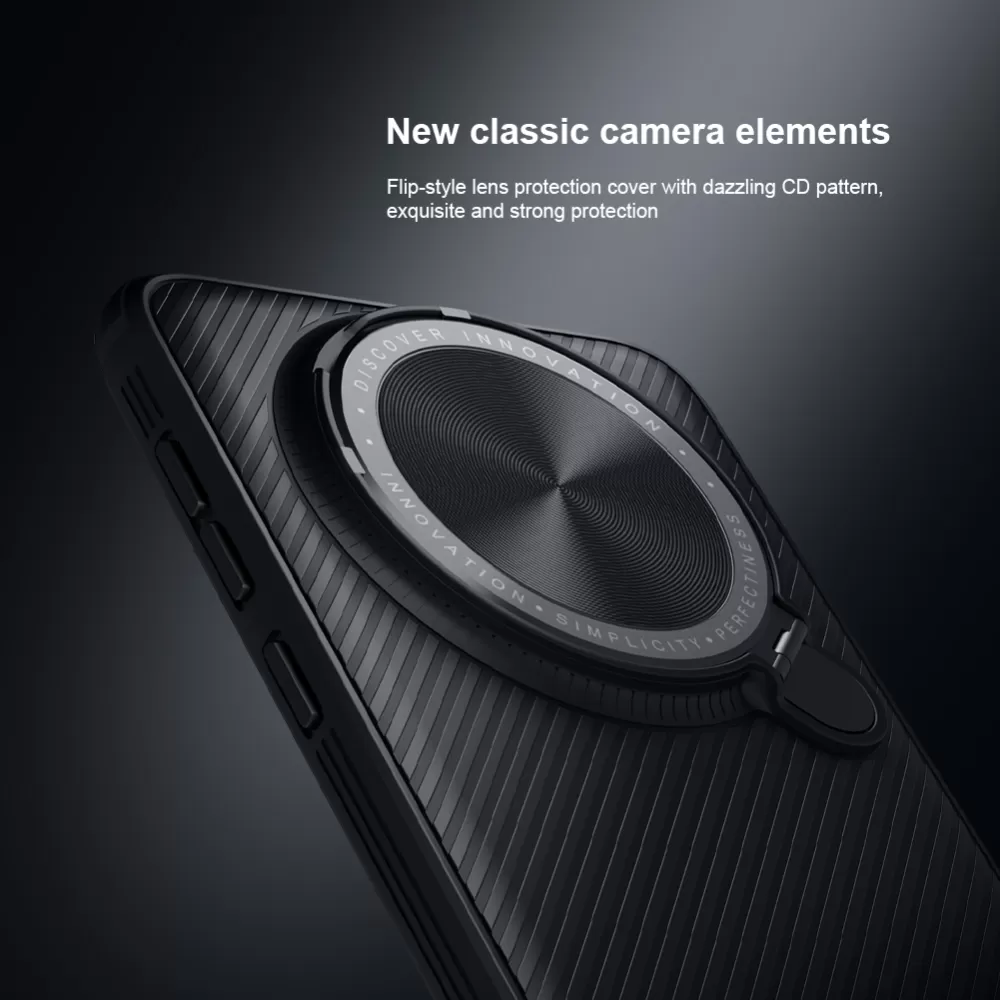 Huawei Mate 60 vāciņš melns NILLKIN CAMSHIELD PROP