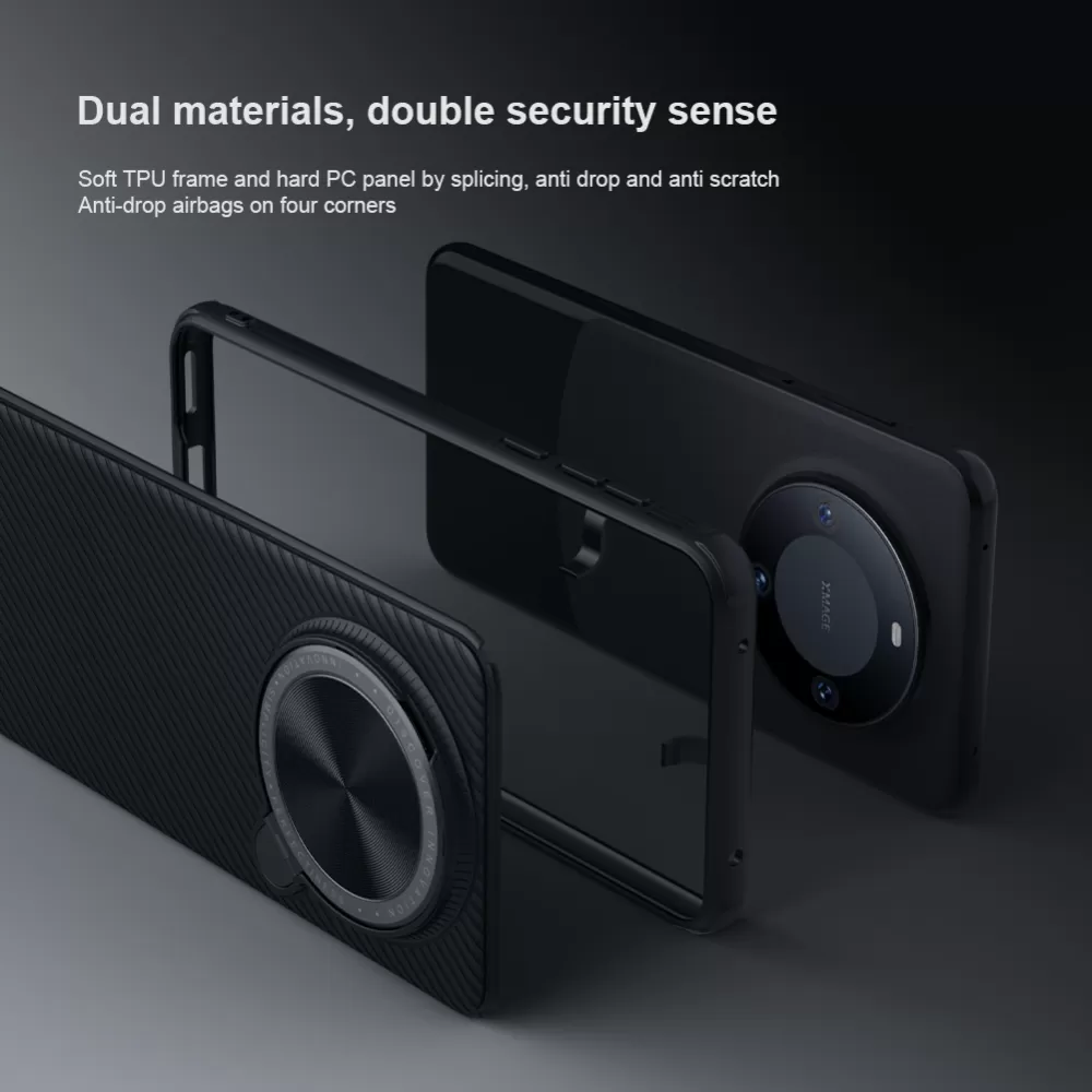 Huawei Mate 60 vāciņš melns NILLKIN CAMSHIELD PROP