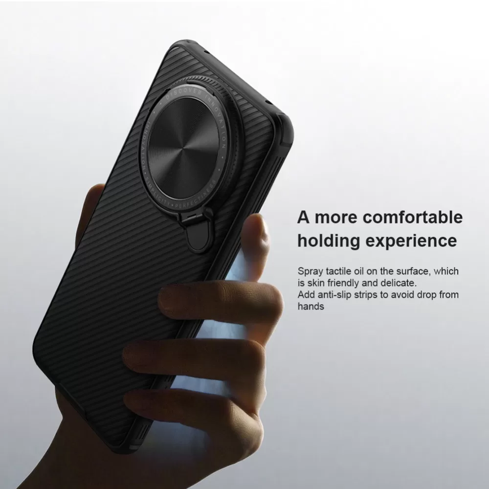Huawei Mate 60 vāciņš melns NILLKIN CAMSHIELD PROP