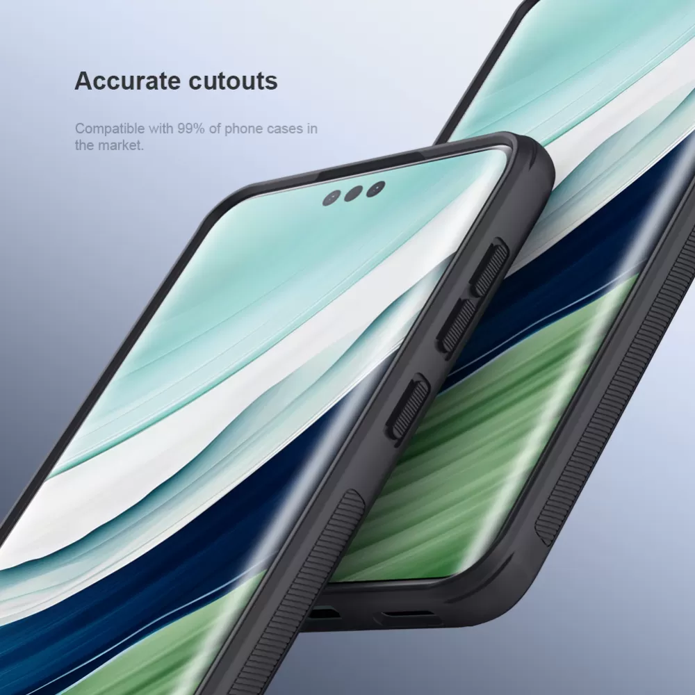 Huawei Mate 60 Pro panssarilasi  NILLKIN IMPACT RESISTANT CURVED FILM / Plus (2-pack)