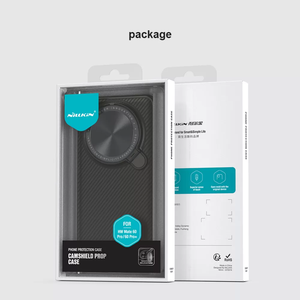 Huawei Mate 60 Pro case blue NILLKIN CAMSHIELD PROP / Plus