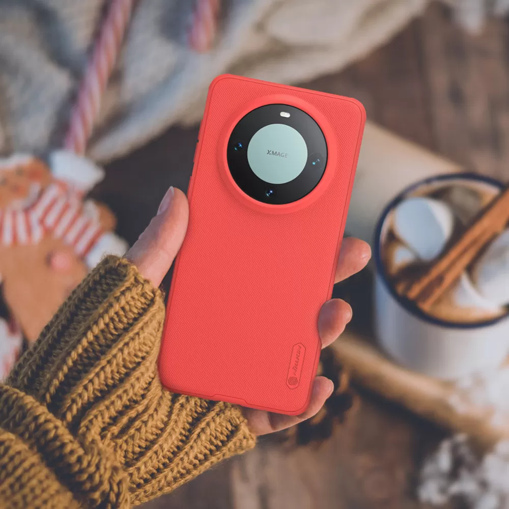Huawei Mate 60 Pro vāciņš zils NILLKIN SUPER FROSTED SHIELD PRO