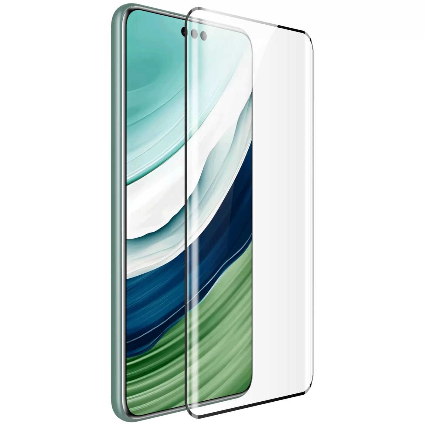 Huawei Mate 60 Pro panssarilasi  NILLKIN IMPACT RESISTANT CURVED FILM / Plus (2-pack)