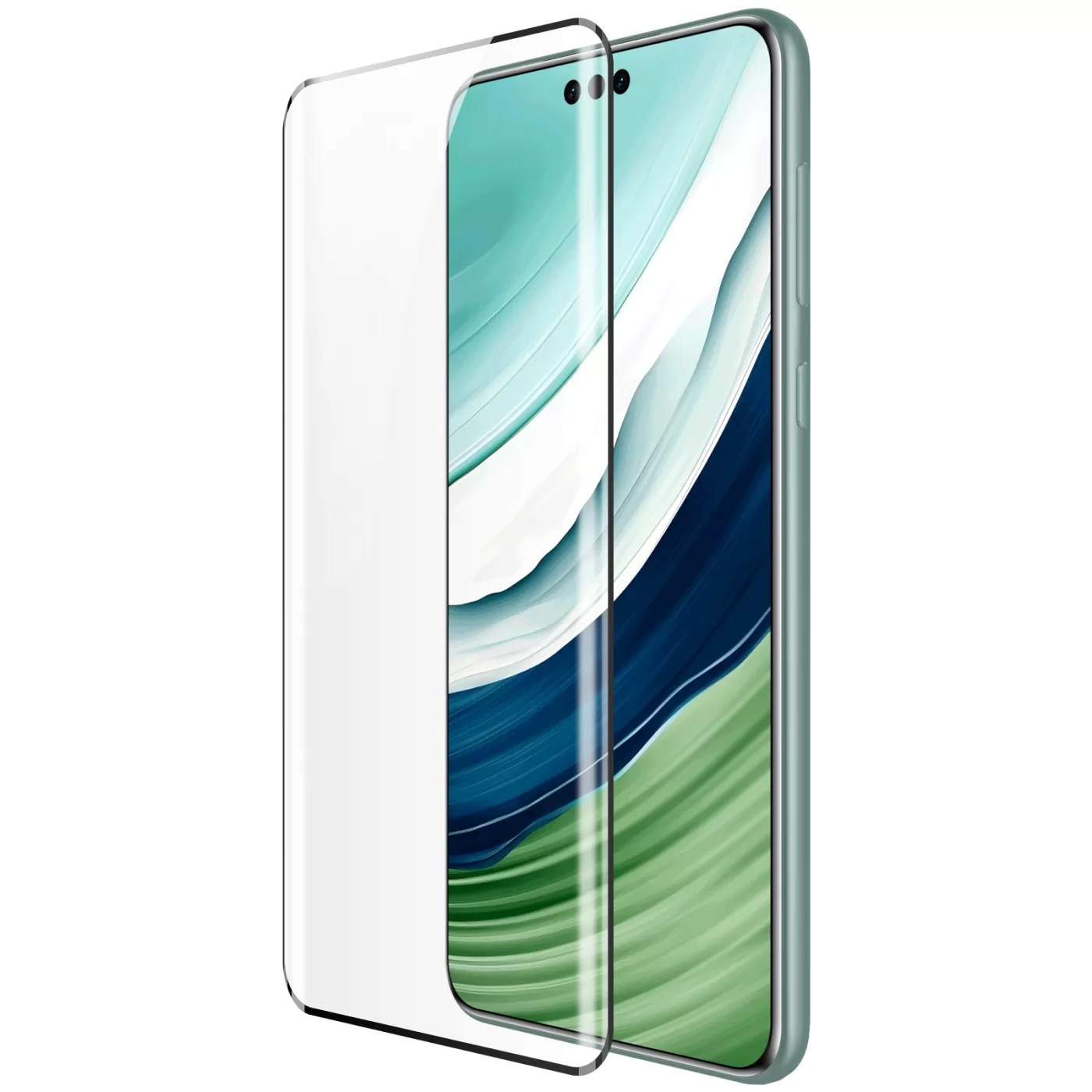 Huawei Mate 60 Pro panssarilasi  NILLKIN IMPACT RESISTANT CURVED FILM / Plus (2-pack)