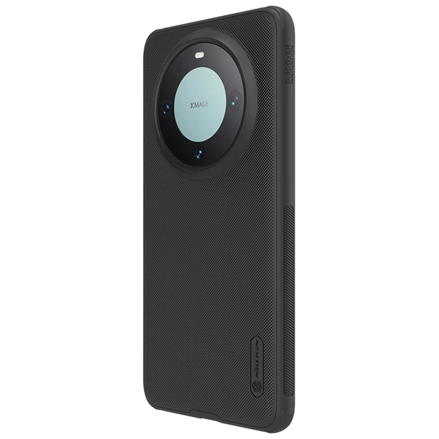 Huawei Mate 60 Pro vāciņš melns NILLKIN SUPER FROSTED SHIELD PRO