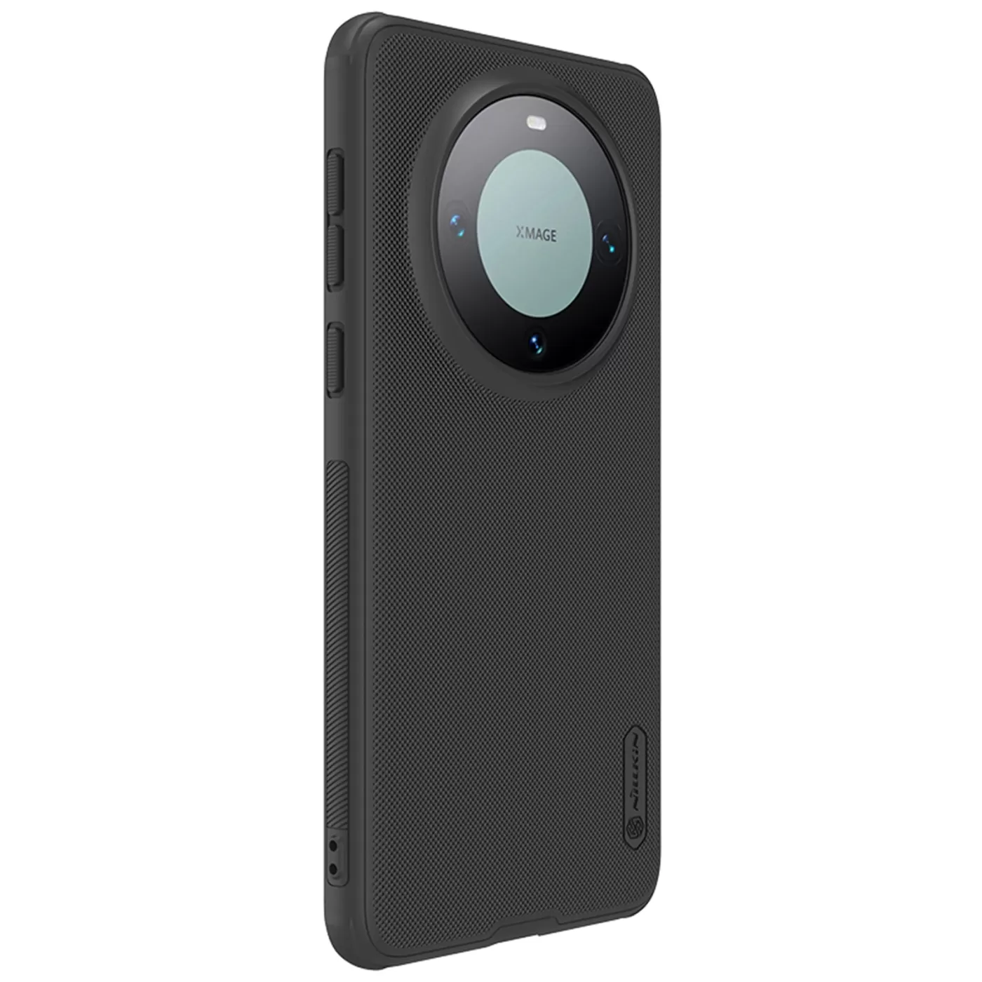 Huawei Mate 60 Pro vāciņš melns NILLKIN SUPER FROSTED SHIELD PRO