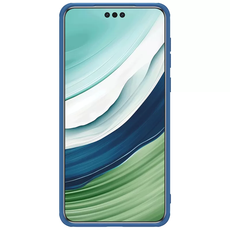Huawei Mate 60 Pro vāciņš zils NILLKIN SUPER FROSTED SHIELD PRO