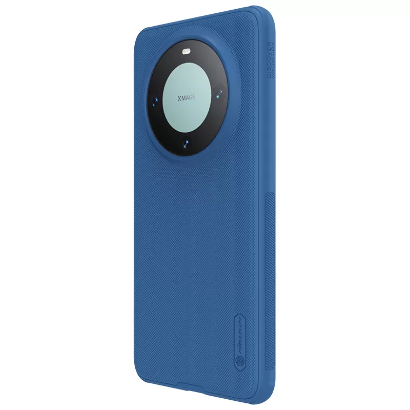 Huawei Mate 60 Pro vāciņš zils NILLKIN SUPER FROSTED SHIELD PRO
