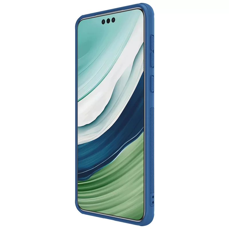 Huawei Mate 60 Pro vāciņš zils NILLKIN SUPER FROSTED SHIELD PRO