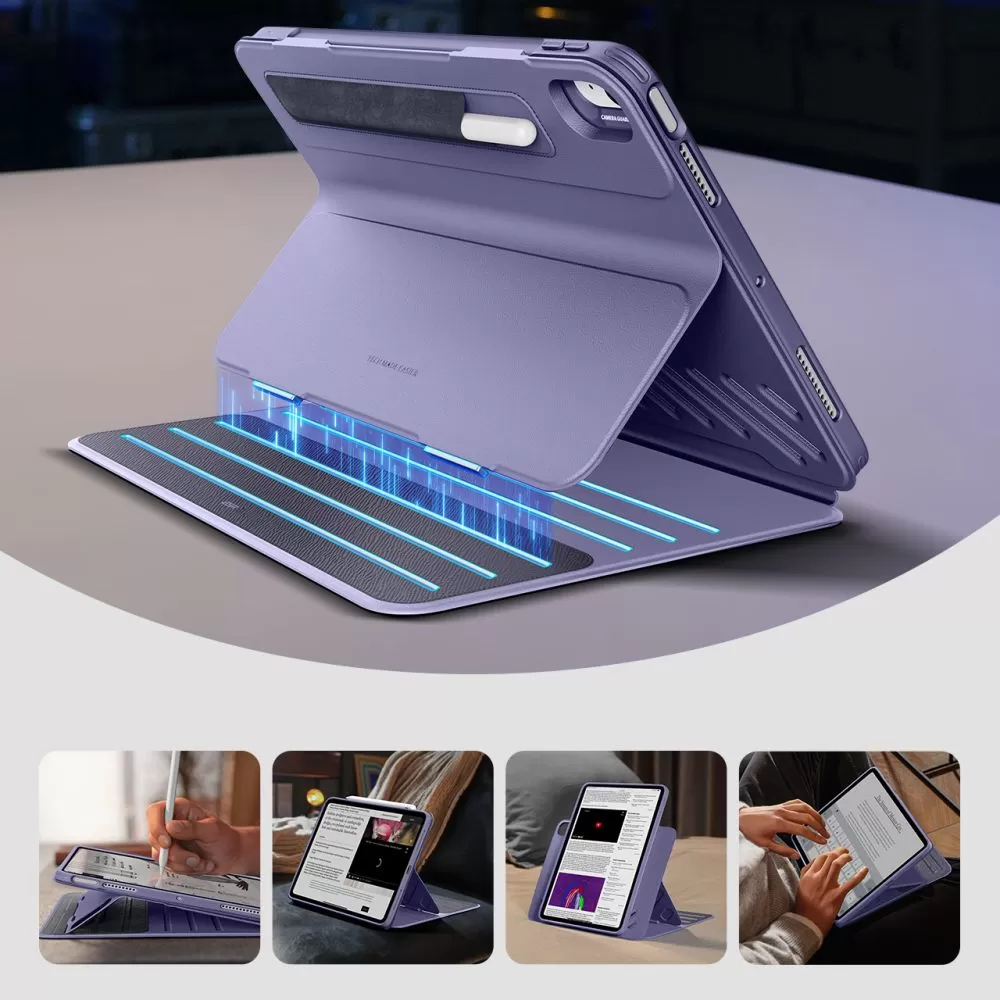Apple iPad Air 6 (2024) maciņš  ESR SHIFT MAGNETIC