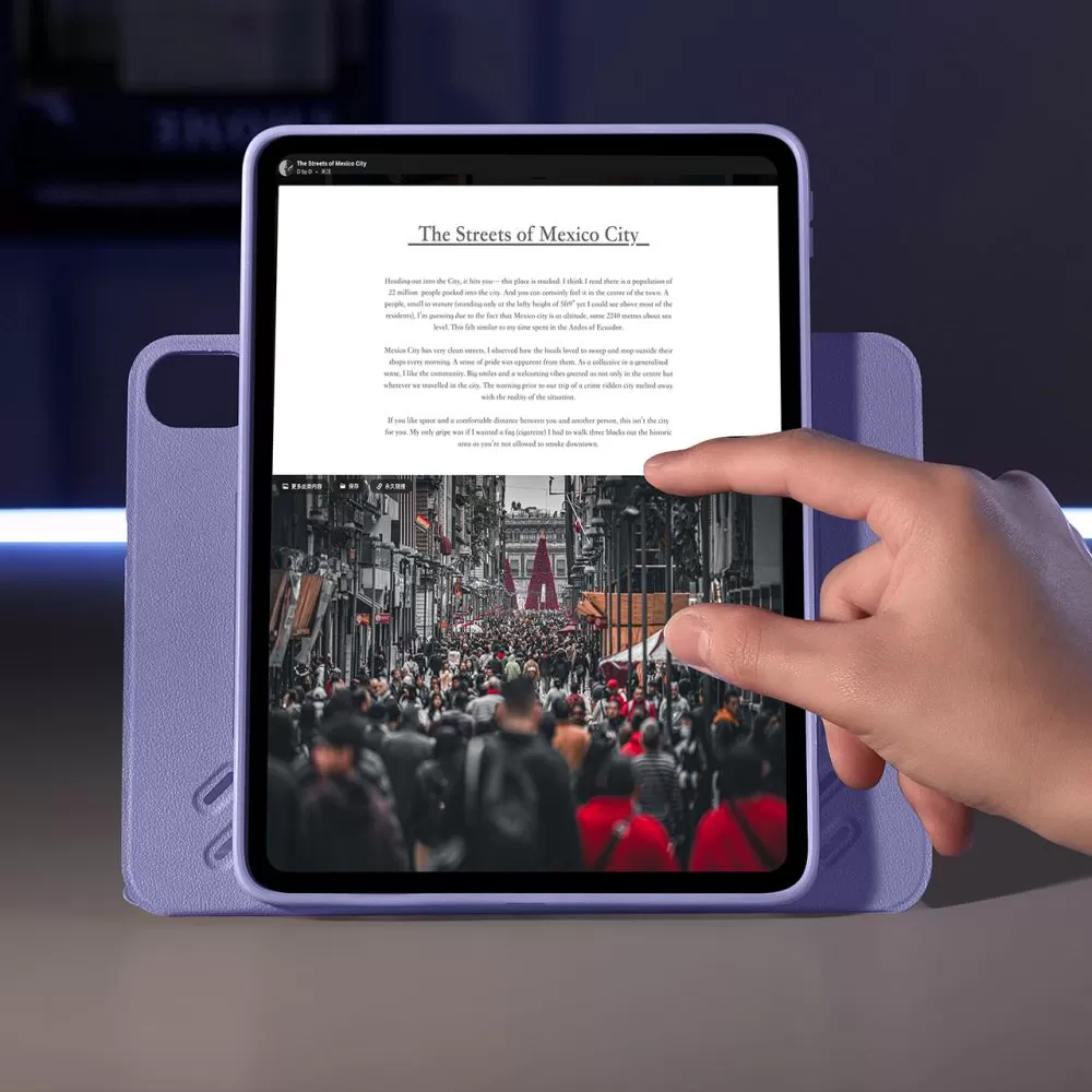 Apple iPad Air 6 (2024) maciņš  ESR SHIFT MAGNETIC