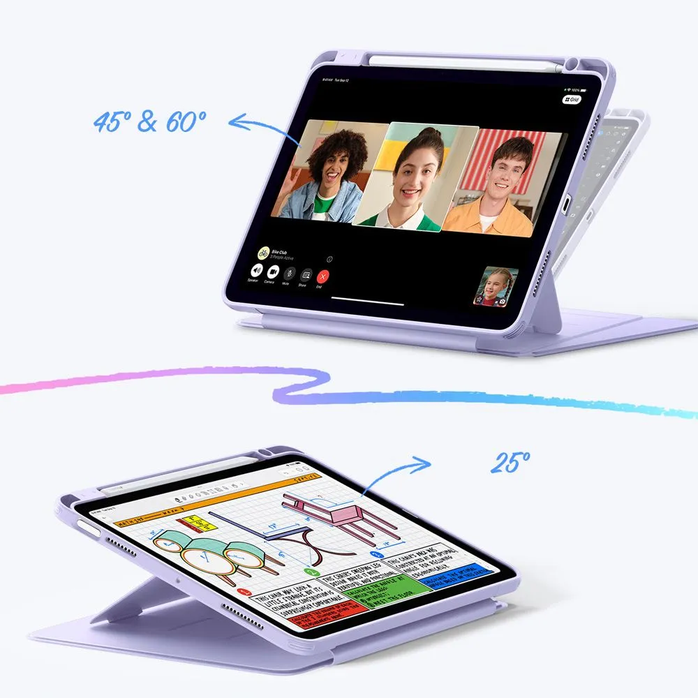 Apple iPad Air 6 (2024) maciņš  ESR FLIP HYBRID