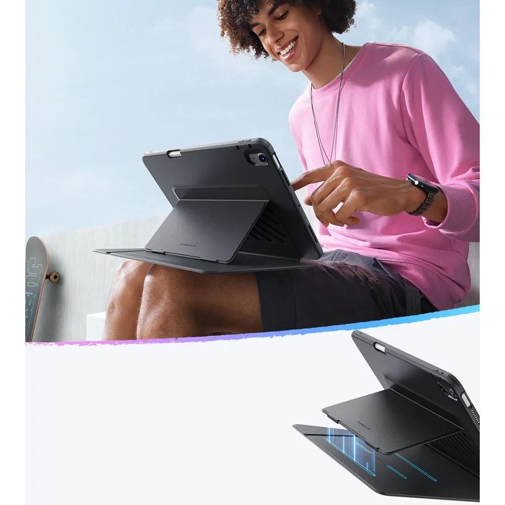 Apple iPad Air 6 (2024) maciņš melns ESR FLIP HYBRID