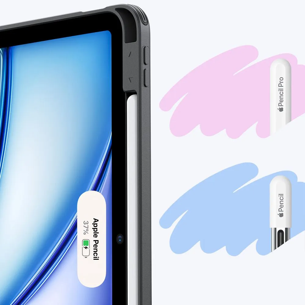 Apple iPad Air 6 (2024) maciņš melns ESR FLIP HYBRID
