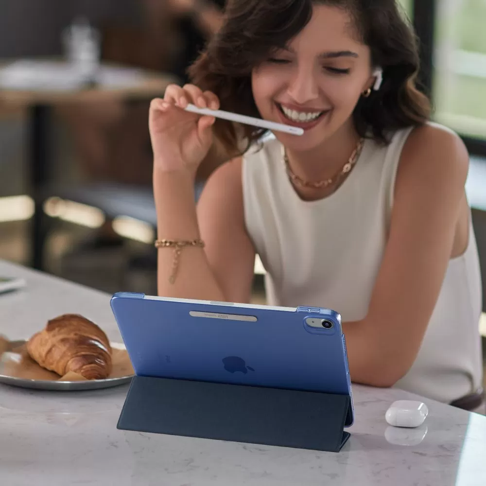 Apple iPad Air 6 (2024) maciņš zils ESR ASCEND TRIFOLD