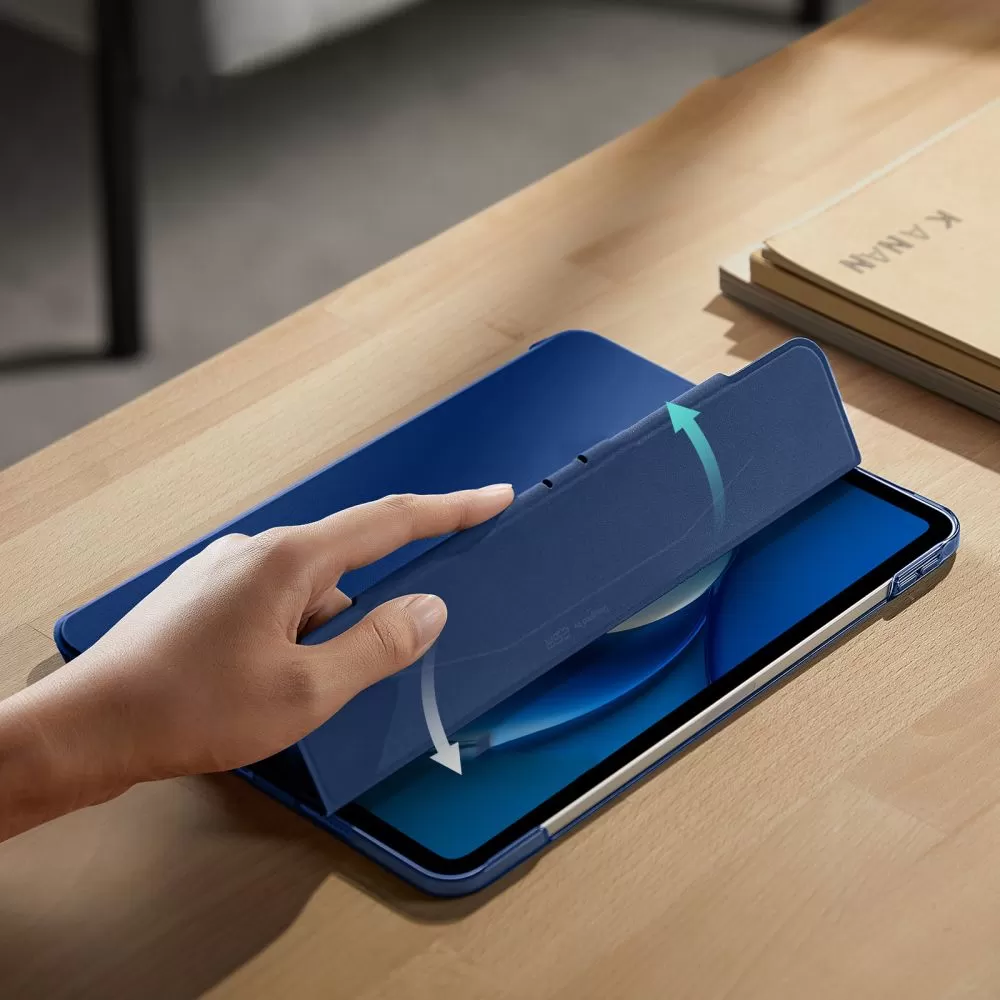 Apple iPad Air 6 (2024) maciņš zils ESR ASCEND TRIFOLD