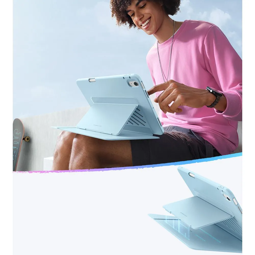 Apple iPad Air 6 (2024) maciņš zils ESR FLIP HYBRID
