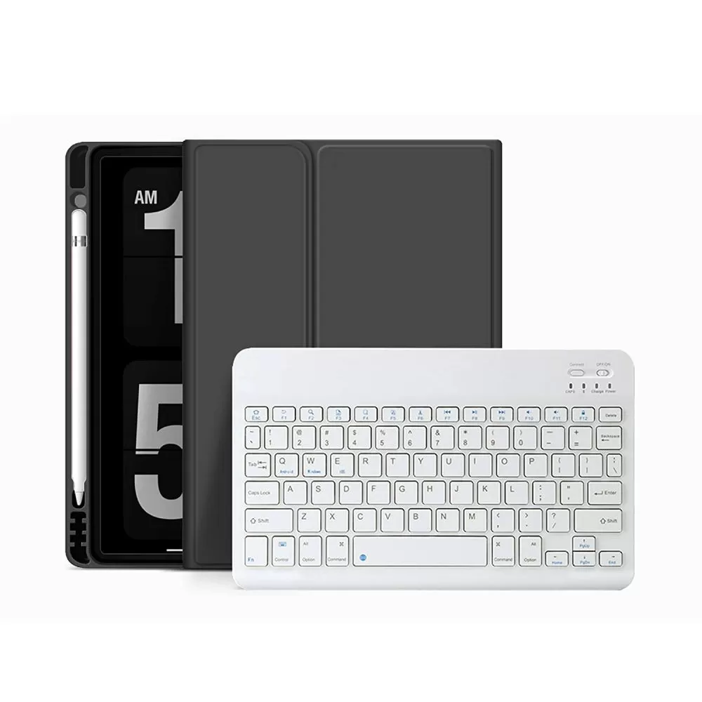 Apple iPad Air 6 (2024) maciņš melns TECH-PROTECT SC PEN + KEYBOARD