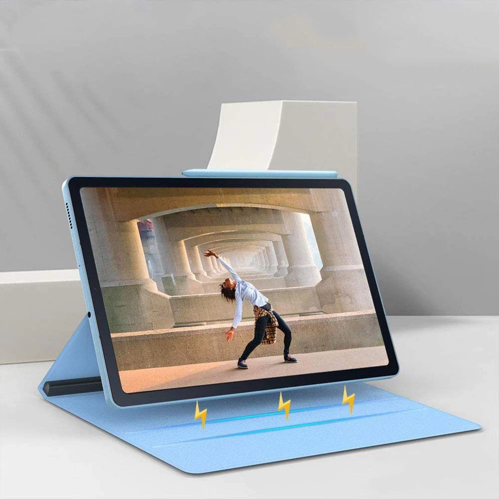 Samsung Galaxy Tab S6 Lite 10.4 (2024) maciņš zils TECH-PROTECT Smart  Magnetic