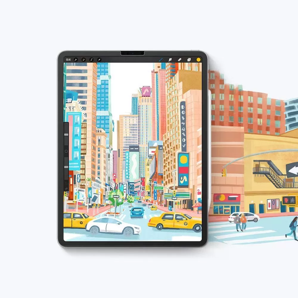Apple iPad Air 13 (2024) aizsargstikls  HOFI PAPER PRO+ 2-PACK
