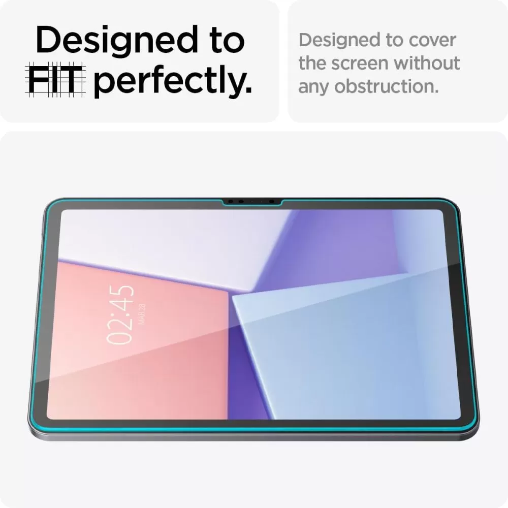 Apple iPad Air 13 (2024) tablet skärmskydd  SPIGEN GLAS.TR ”EZ FIT”